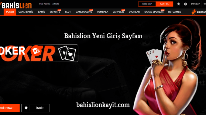Bahislion Yeni Giriş Sayfası